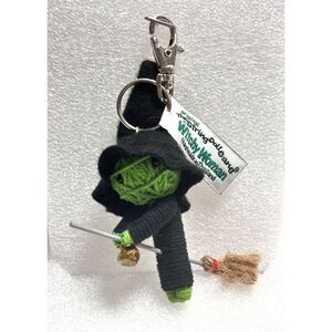 Kamibashi Original String Doll Gang Witchy Woman Handmade Halloween Keychain